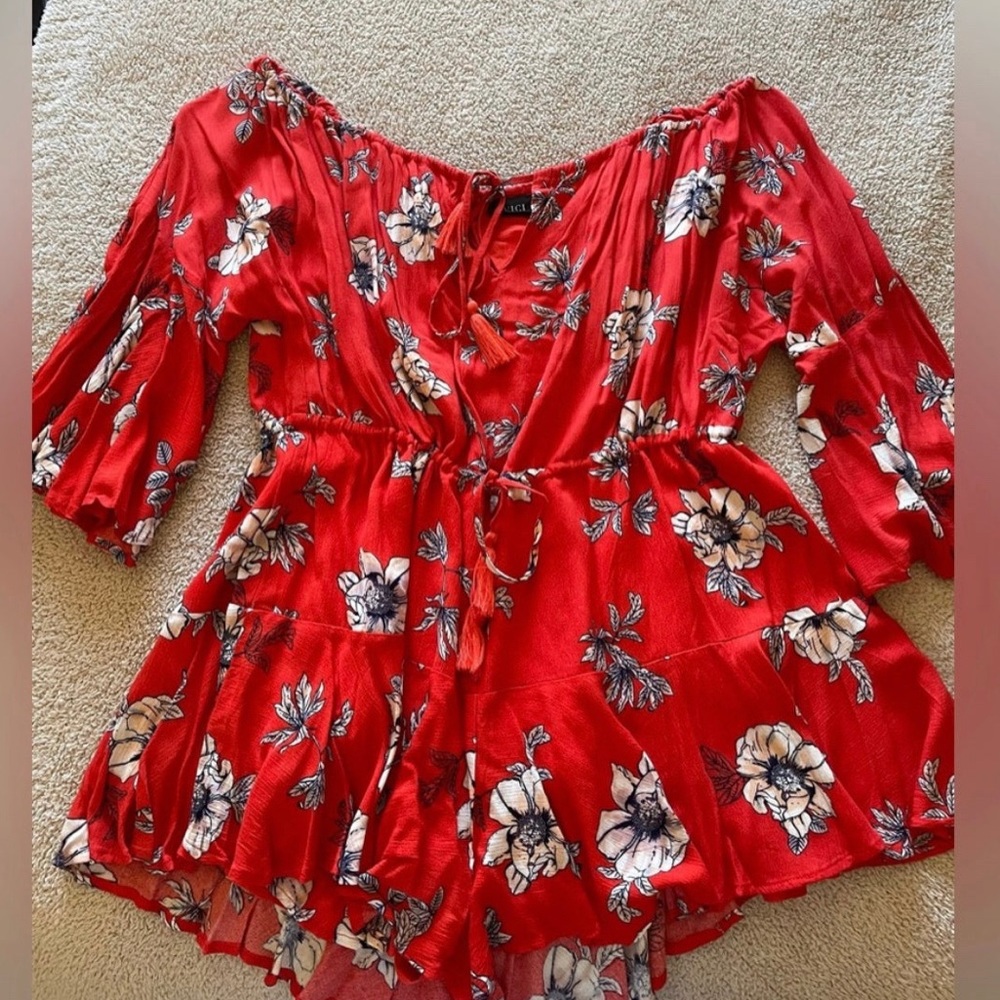 VICI floral romper